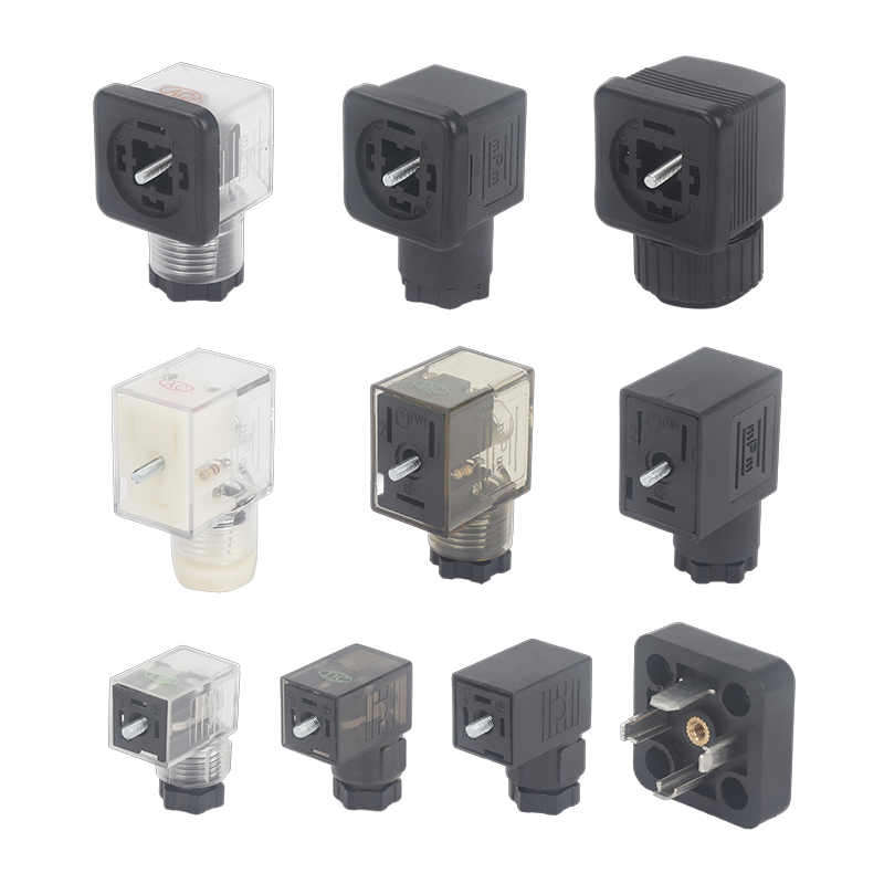 موصلات صمام الملف اللولبي