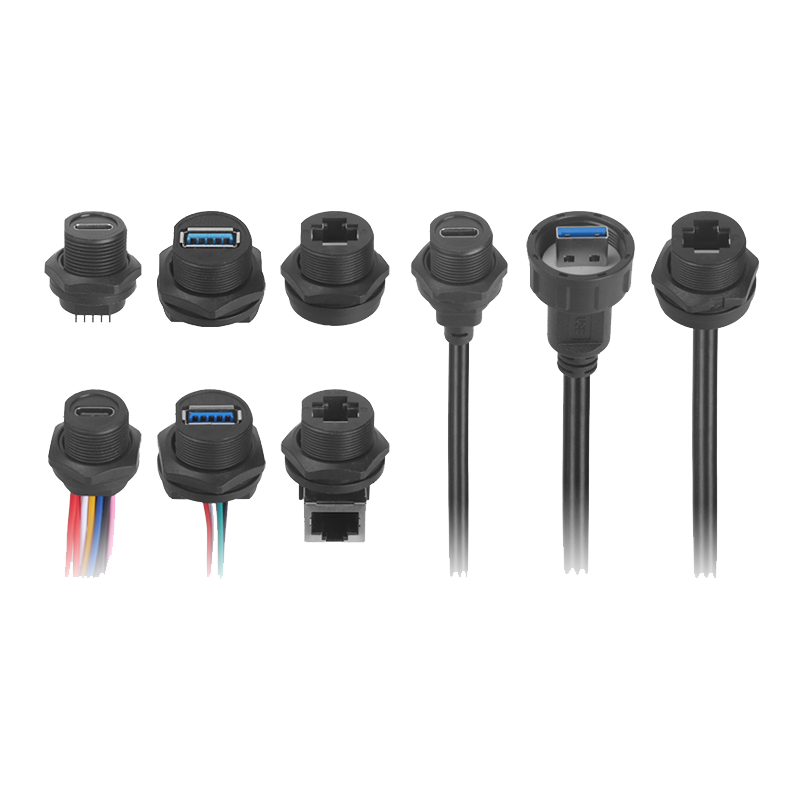 USB/Type-c/RJ45 مقاوم للماء